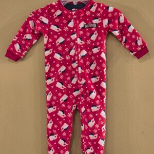 Vineyard Vines Holiday One-Piece Footie Pajamas for Baby - NWT 6-12 months